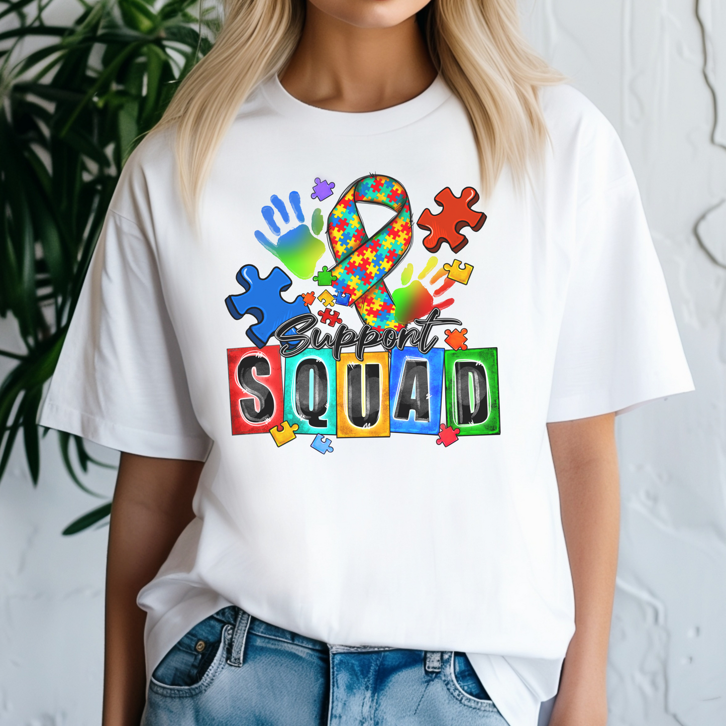 Support Squad T-shirt (white)