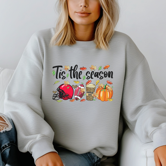 Tis the Season Crewneck (Light Gray)