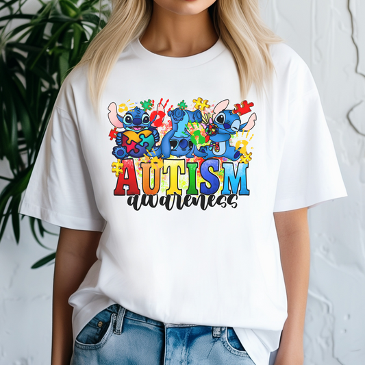 Autism Awareness T-shirt (white)