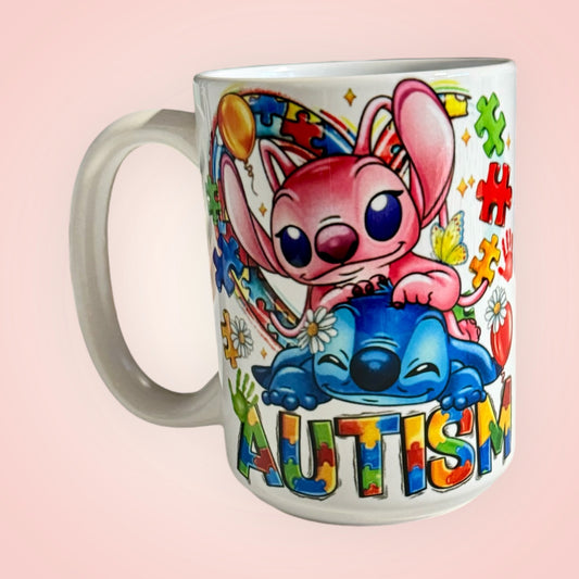 Autism 15oz Ceramic Coffee Mug