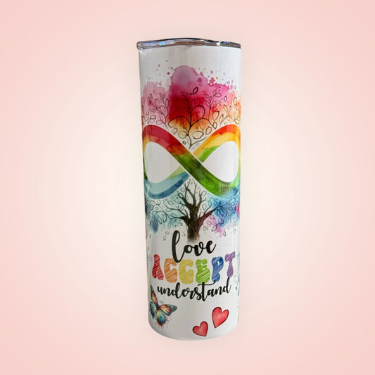 Love Accepts 20oz Stainless Steel Tumbler