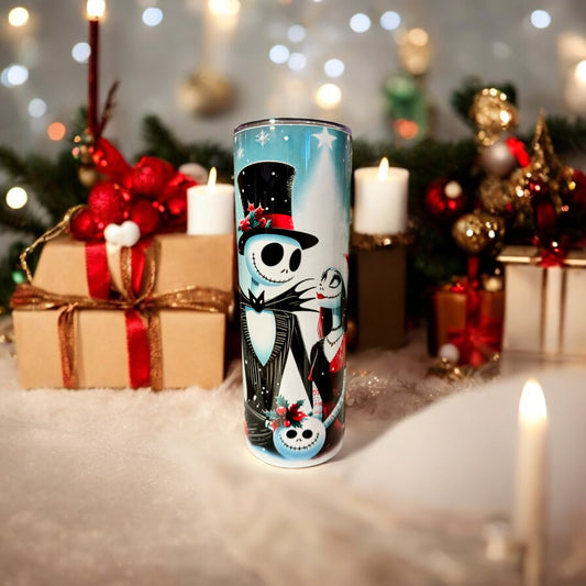 20oz Stainless Steel Tumbler (Christmas Knight)