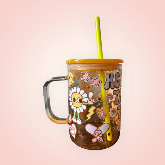 16oz Colorful Mug with Handle