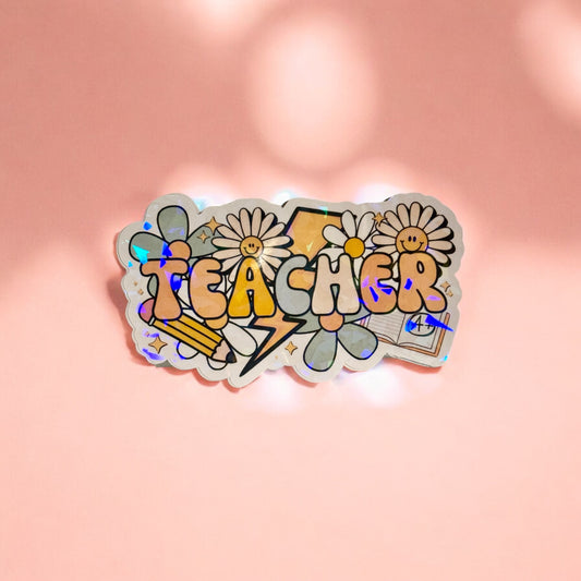 Vinyl Sticker TEACHER